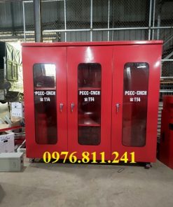 Tủ để đồ PCCC (3 cánh )