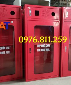 Hộp chữa cháy H1200xW600xD180x0,8mm tích hợp 3 ngăn kèm hộp tổ hợp