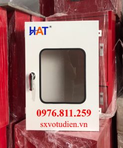 VỎ TỦ ĐIỆN 1 LỚP CÁNH H600xW400xD200x1,0mm CÓ TAI TREO, CÓ CHỚP